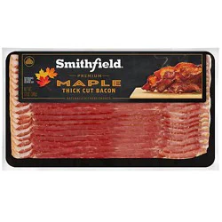 Smithfield Smoked Bacon Maple Hickory - 12 Oz