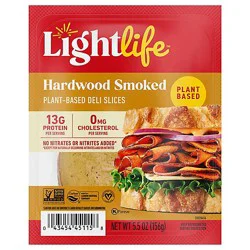 Lightlife Deli Slices Hardwood Smoked Plant Based - 5.5 Oz