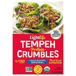 Lightlife Tempeh Crumbles Originalcrumbles - 8 Oz