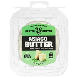 Better Butter Asiago And Chive Butter - 3 Oz