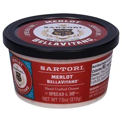 Sartori Spread And Dip Merlot - 7.5 Oz
