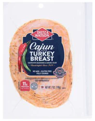 Dietz And Watson Sliced Cajun Turkey - 7 Oz