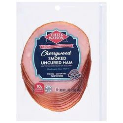 Dietz And Watson Uncured Smoked Cherrywood Ham - 7 Oz