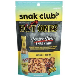 Snak Club Hot Ones Smoky Sweet Snack Mix - 4.5 Oz