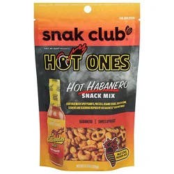 Snak Club Hot Ones Habanero Snack Mix - 4.5 Oz