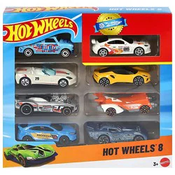 Mattel Hot Wheels 8 Pack Vehicles - Each