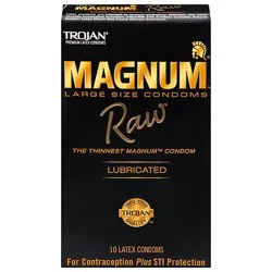 Trojan Magnum Raw - 10 Count