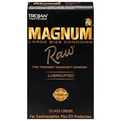 Trojan Magnum Raw - 10 Count