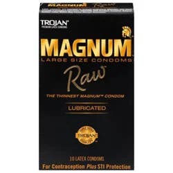 Trojan Magnum Raw - 10 Count