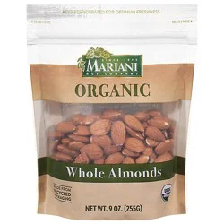 Mariani Organic Whole Almonds - 9 Oz