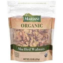 Mariani Organic Shelled Walnuts - 7.5 Oz