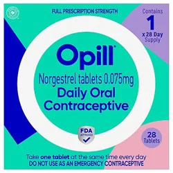 Opill 1 Month Pack - 28 Count