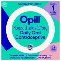 Opill 1 Month Pack - 28 Count