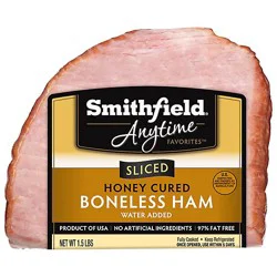 Smithfield Quarter Ham Honey - 1.5 Lb
