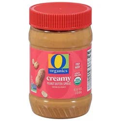 O Organics Creamy No Stir Peanut Butter Spread - 16 Oz