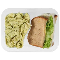 Readymeals Turkey And Swiss W/basil Bowtie Pasta - 9.1 Oz
