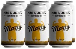 Mac And Jacks Marty Time Lager 6 In Cans - 12 Fl. Oz.