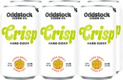 Odd Stock Crisp Apple Cider 6 In Cans - 12 Fl. Oz.