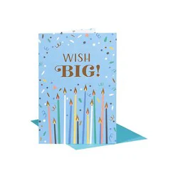American Greetings Wish Big Candles Birthday Card - Each