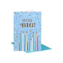 American Greetings Wish Big Candles Birthday Card - Each