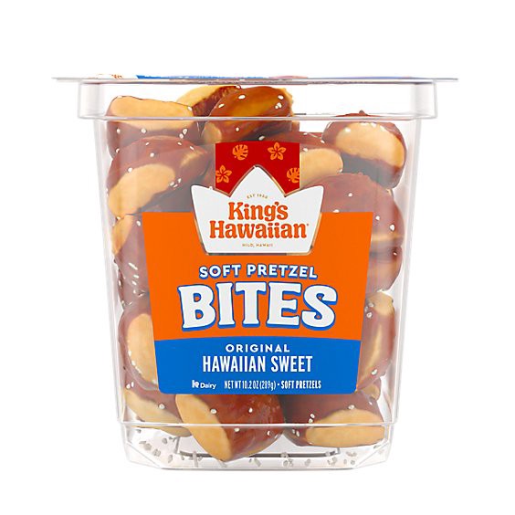 slide 1 of 3, King's Hawaiian Original Soft Pretzel Bites - 10.2 Oz, 10.2 oz