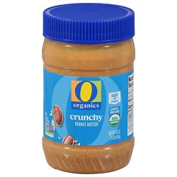 O Organics Old Fashioned Crunchy Peanut Butter - 16 Oz