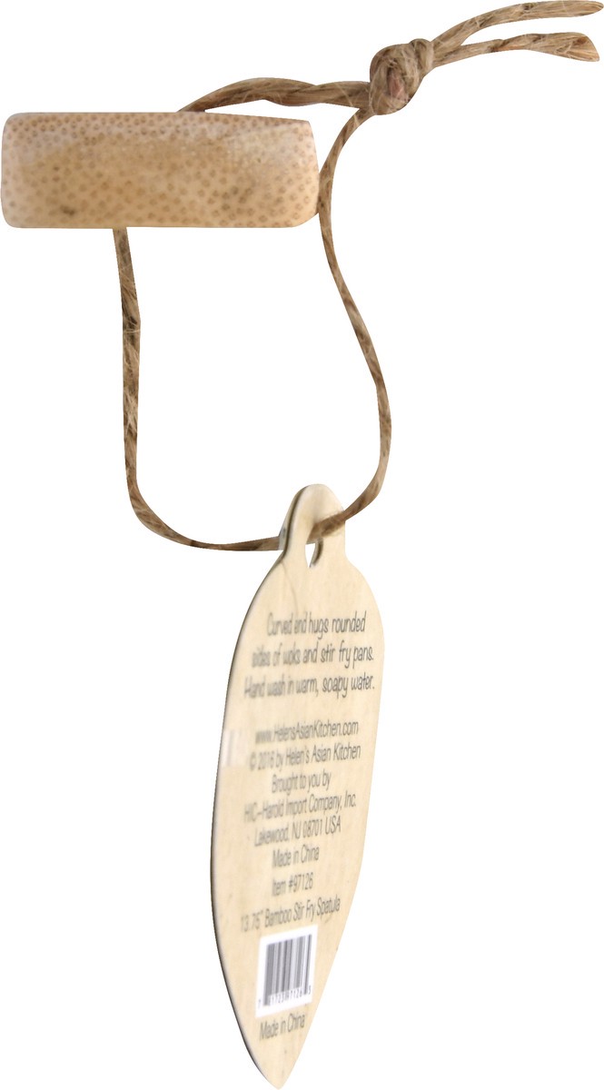 slide 2 of 9, Helen's 13.75 Inches Bamboo Wok Tool - Each, 1 ct