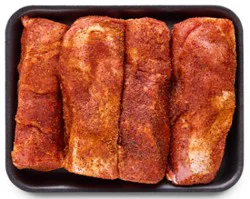 Pork Country Style Ribs Boneless Grillmaser Seasoning - Lb