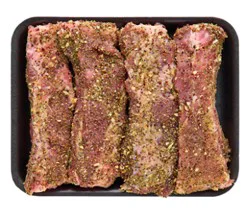 Pork Backribs Bnls Lemon Pepper Seasoning - Lb