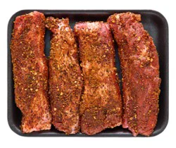 Pork Backribs Bnls Richards Rub Seasoning - Lb