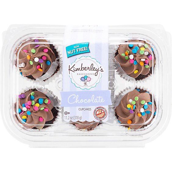 slide 1 of 1, Kimberleys Bakeshoppe Celebration Chocolate Cupcakes - 11.2 Oz, 11.2 oz