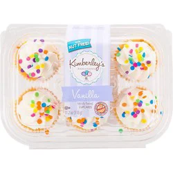 Kimberleys Bakeshoppe Celebration Vanilla Cupcakes - 11.2 Oz