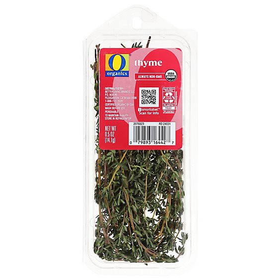 slide 1 of 1, O Organics Fresh Thyme - 0.5 Oz, 0.5 oz