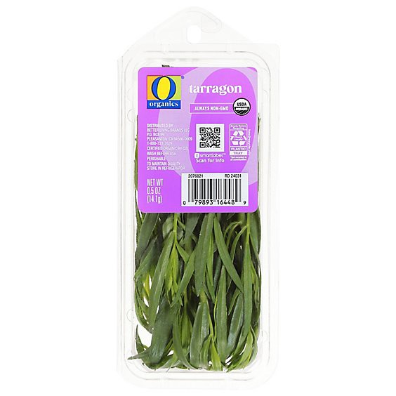 slide 1 of 1, O Organics Tarragon Fresh 0.5 Ounce - 0.5 Oz, 0.5 oz