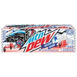 Mtn Dew Freedom Fusion 12 Count - 12 Fl. Oz.