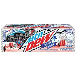 Mtn Dew Freedom Fusion 12 Count - 12 Fl. Oz.