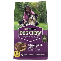 Purina Dog Chow Complete Adult Lamb - 18.5 Lb