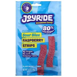 Joyride Blue Raspberry Strips Pegs Bag - 3.5 Oz
