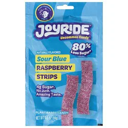 Joyride Blue Raspberry Strips Pegs Bag - 3.5 Oz