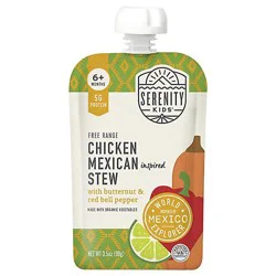 Serenity Kids Mex Chk Stew W/veg - 3.5 Oz