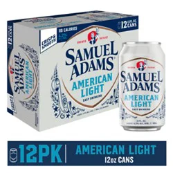 Samuel Adams American Light - 12-12 Fl.oz.
