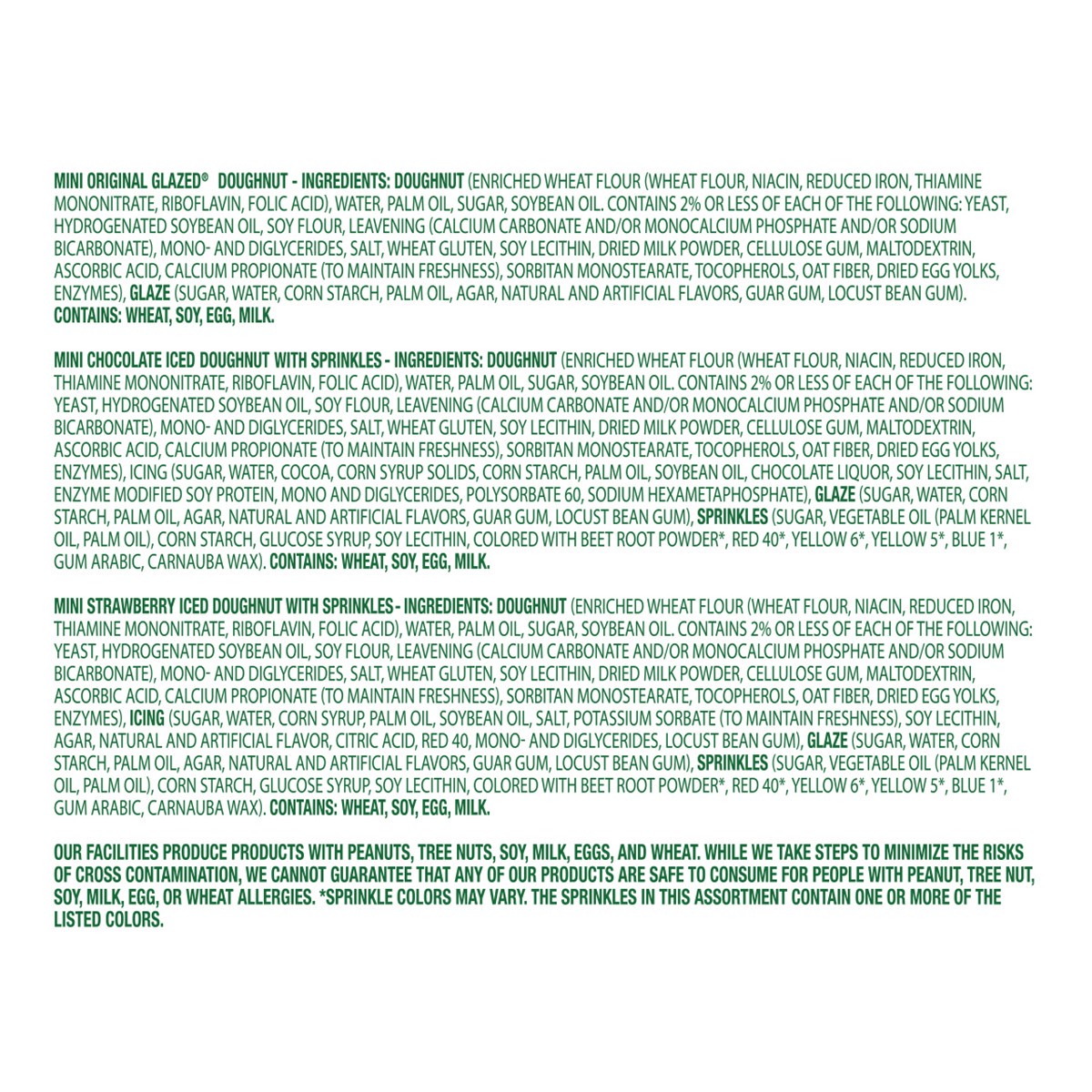 slide 3 of 7, Krispy Kreme Assorted Mini Doughnuts - 8 Oz, 8 oz