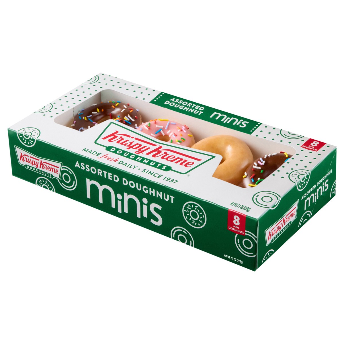 slide 6 of 7, Krispy Kreme Assorted Mini Doughnuts - 8 Oz, 8 oz