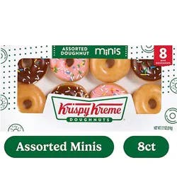 Krispy Kreme Assorted Mini Doughnuts - 8 Oz