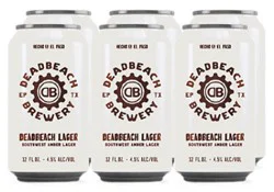 Dead Beach Lager 6-12 Fl Oz In Cans - 6-12 Fl.oz.