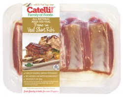 Catelli Veal Short Ribs - Lb