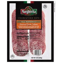 Margherita Genoa Salami Sliced - 12 Oz