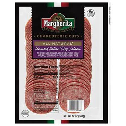 Margherita Italian Dry Salami Sliced - 12 Oz