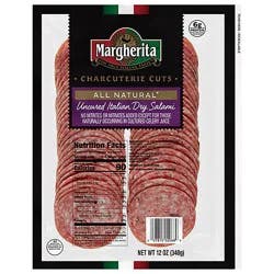 Margherita Italian Dry Salami Sliced - 12 Oz