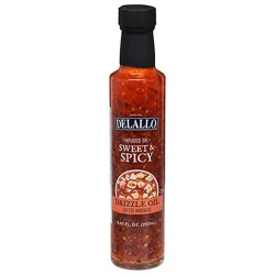 Delallo Sweet & Spicy Drizzle Oil - 8.45 Oz